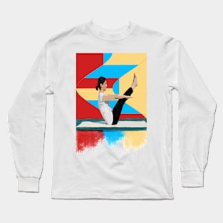 Yoga Artwork, Long Sleeve T-Shirt